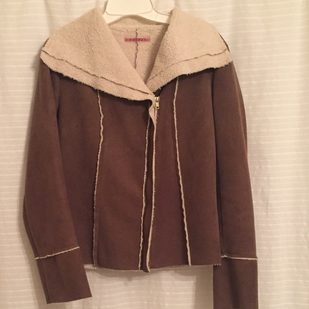 Velvet Brand Sherpa Jacket Coat S